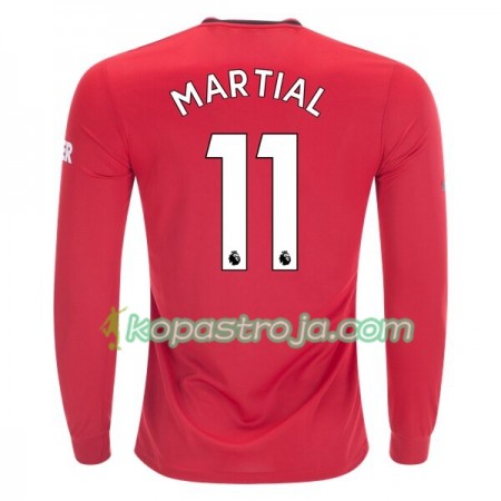 Billiga Fotbollströjor Manchester United Anthony Martial 11 Hemma tröja 2019/20 Långärmad